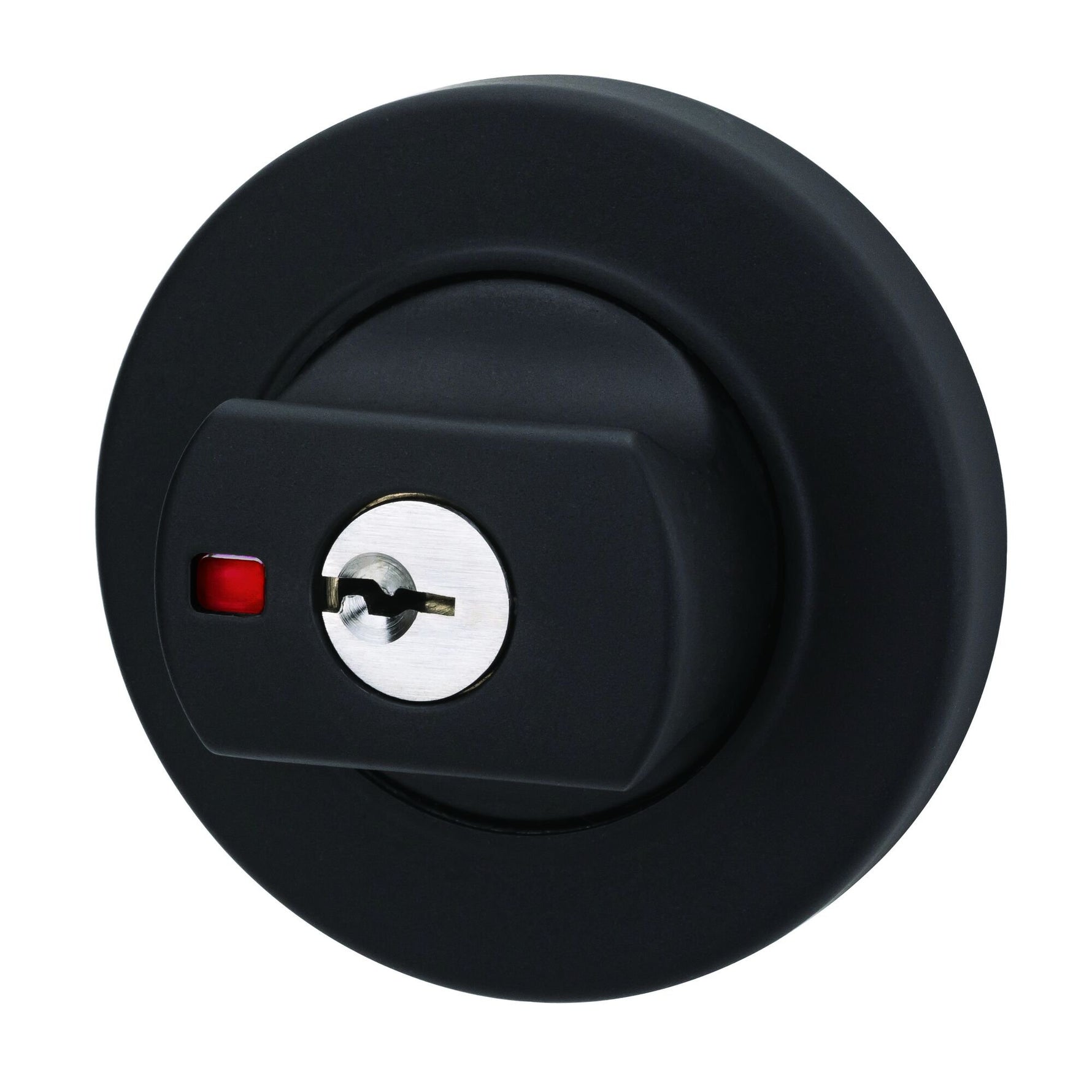 Lockwood Paradigm Deadbolt Round Rose Matt Black Universal Pack 005/B1MBKDP