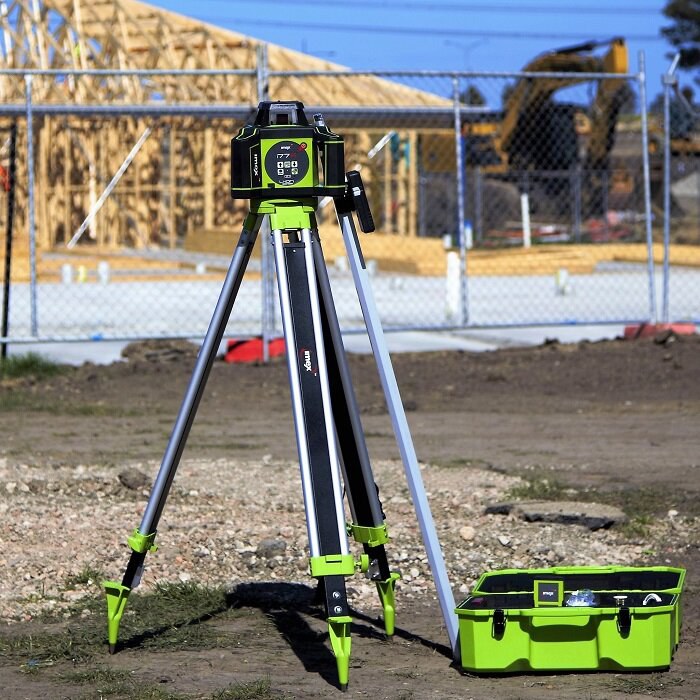 Imex i77R Red Beam Self-Levelling Rotating Laser LRX10 Receiver 012-I77R