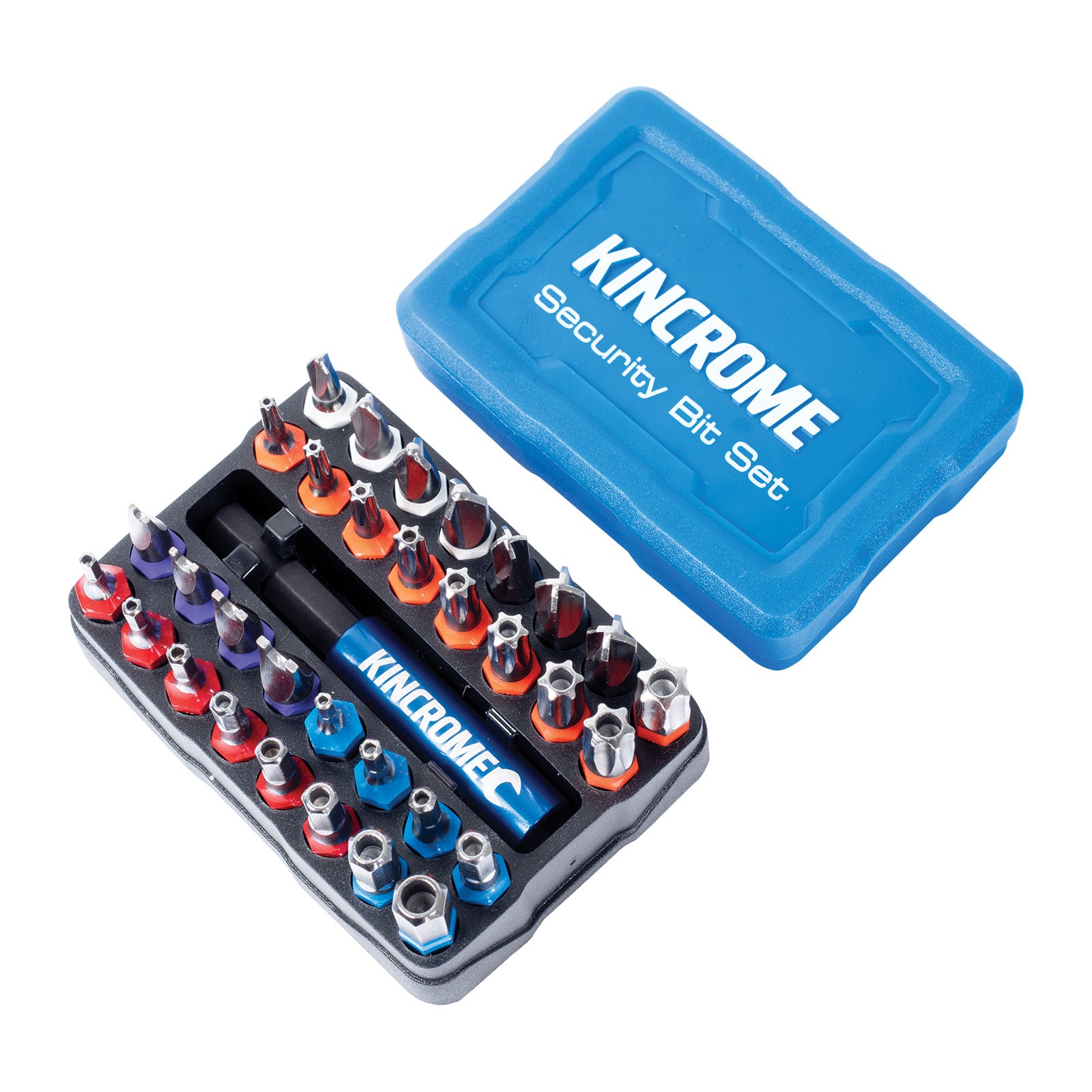 Kincrome Security Bit/Hold Set 33Pc 13648