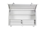 KA Boxes 4 Drawers (2 Side by Side) 2 Shelves - White