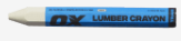 Ox Trade Lumber Crayon Single - White OX-T635504