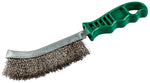 Klingspor 358323 BHP 600 hand wire brush 140 X 25 X 265 mm plastic handle 0.3 steel crimped