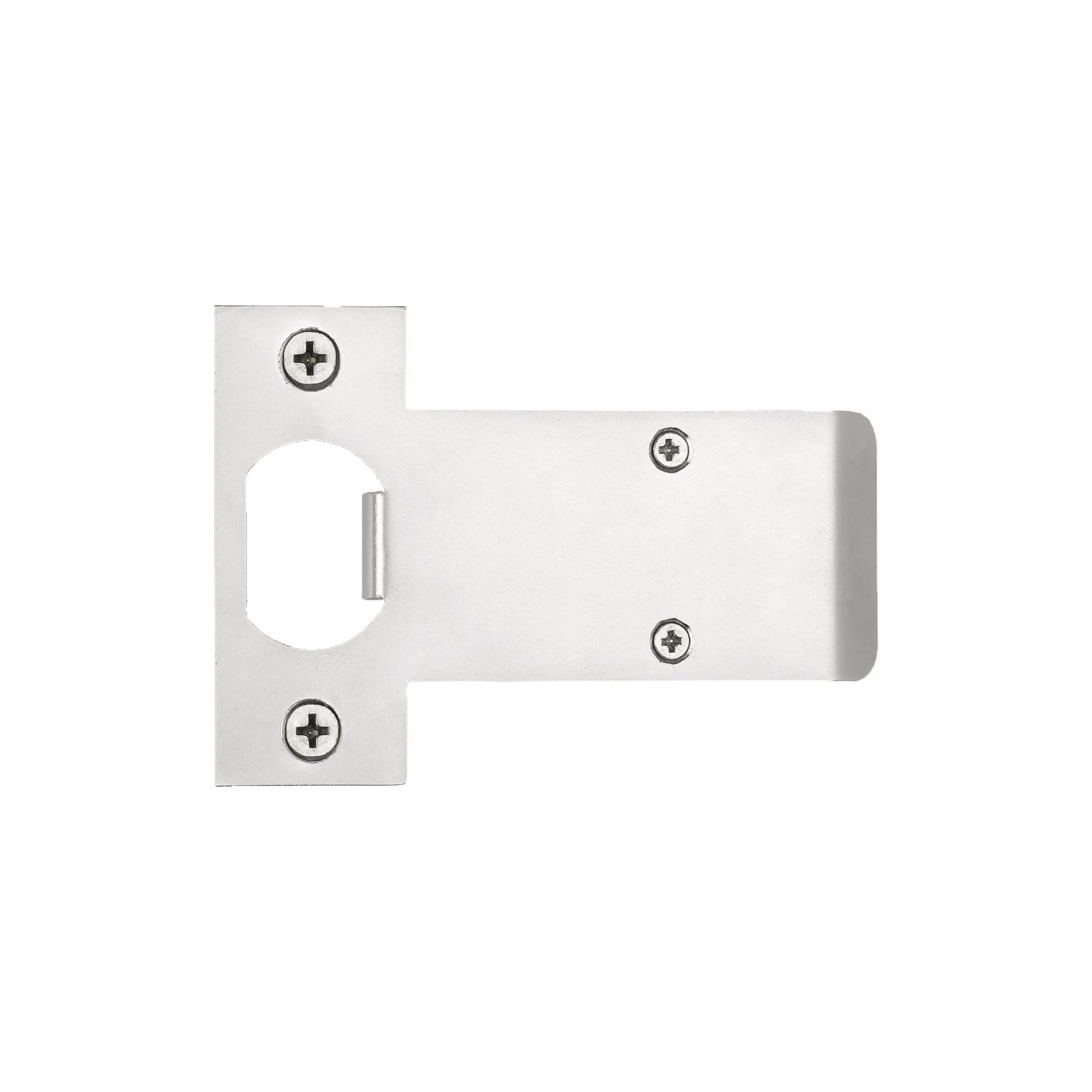 Gainsborough Satin Chrome Trilock Extended Strike Plate