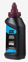 Ox 8-Ounce Hi-Permanence Crimson Red Marking Chalk - Permanence 4 OX-P630807