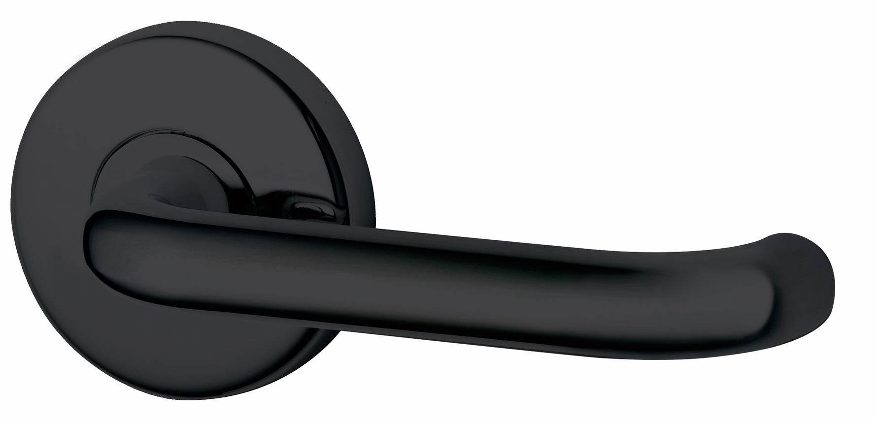 Lockwood Velocity Matt Black Passage Set & L37 Lever DP VEL1/37MBKDP