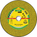 Klingspor 13491 C24 Ex 230mm x3mm x22.23mm flat cutting-off wheel