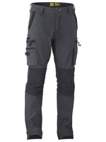 Bisley Workwear BPC6330 Men's Charcoal 97 Flx & Move™ Stretch Utility Zip Cargo Pants