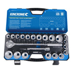 Kincrome Socket Set 3/4 Drv 22P Met/Af K28046