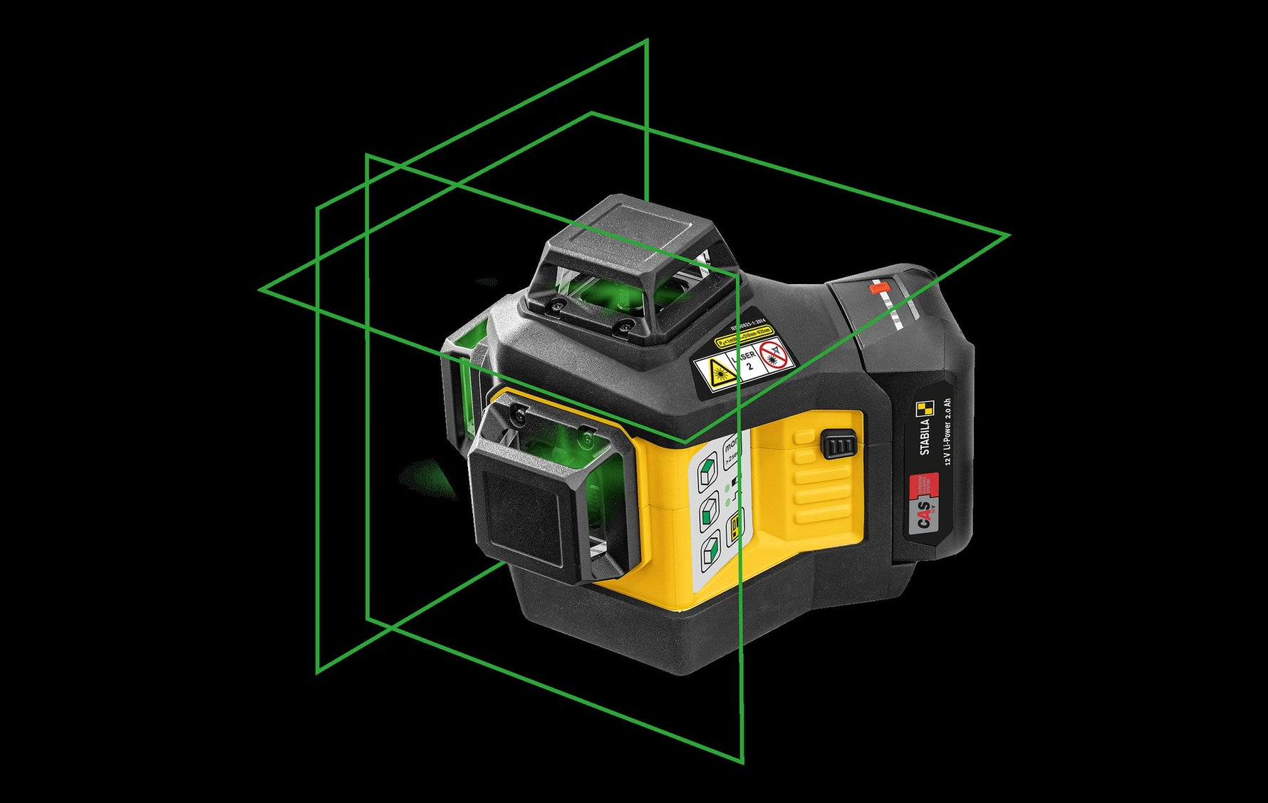 Stabila LAX 600 G Multi-Line Laser 12 V System 7-Piece AU Set 19795