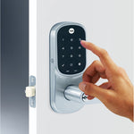 Yale Assure Keyed Lever With Yale Home Module Satin Chrome YRL226HKSC