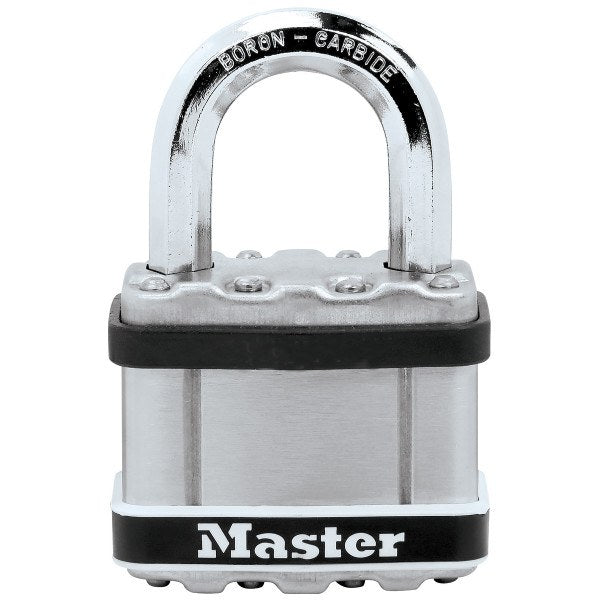 Master Lock Padlock Excell SS 51MM 25M Shackle M5EURDSTS