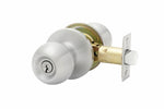 Yale YK1 Ball Satin Chrome Entrance Set DP YK1/ENT/SC