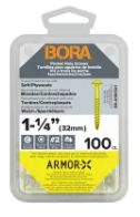 Bora Screws 1-1/4-Inch Coarse 100-pcs BR-A180501