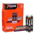 Paslode 82 x 3.15mm Bright Impulse D Head Nail With Fuel - 3000 Pack B20548V