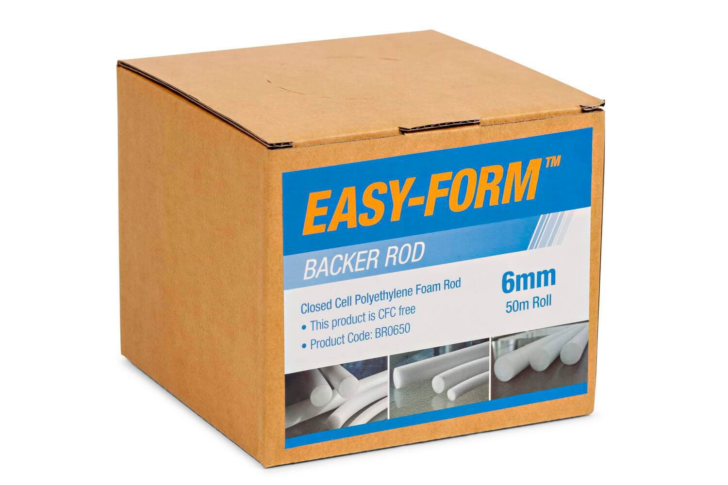 Vespol B-Rod Poly Closed Cell 10mm x 50m Trade 70346
