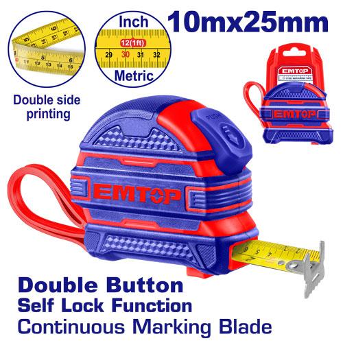 EMTOP 10M Measuring Tape Inch