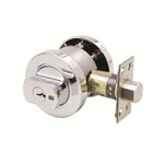 Lockwood Paradigm Deadbolt Round Rose Chrome Plate Universal Pack 005/B1CPDP