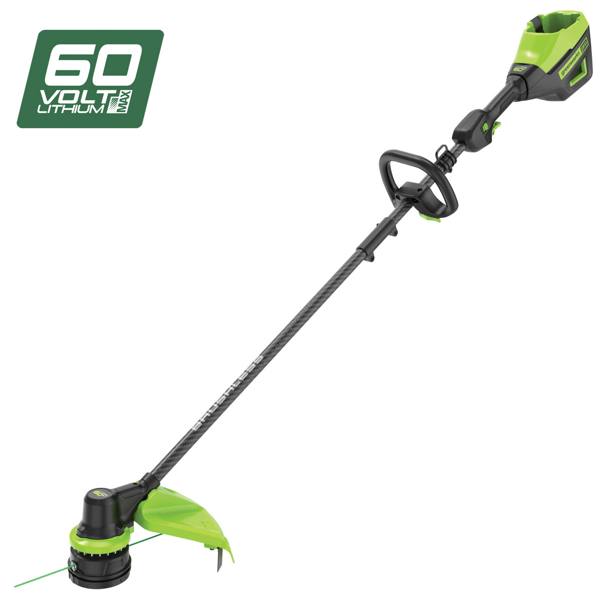 Greenworks 60V 16" Carbon Fibre String Trimmer Skin 2112607AU