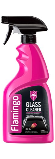 Flamingo Glass Cleaner 500ml Windscreen Household Mirror F086