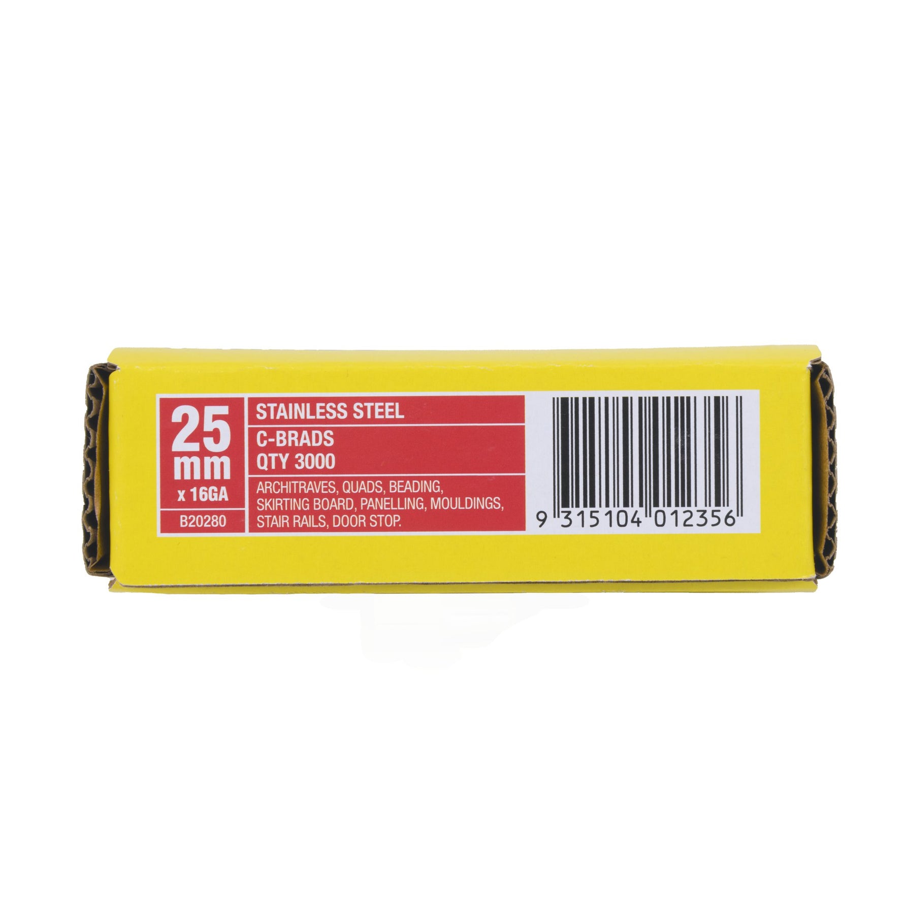 Paslode C25 Stainless Steel Pneumatic Brad 2000 Pack B20280