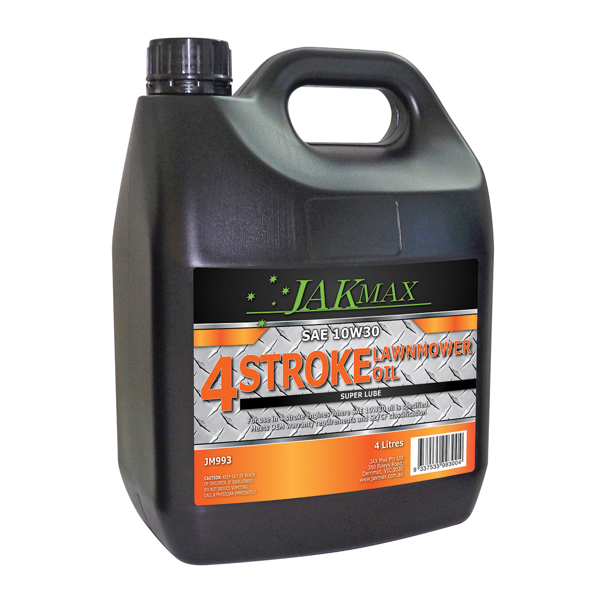 Jakmax 10W/30 - 4 Litre (4 X 4 Litre) JM993