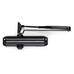 Lemaar Black Door Closer - Std Arm, Bc, Position Adj 2-4