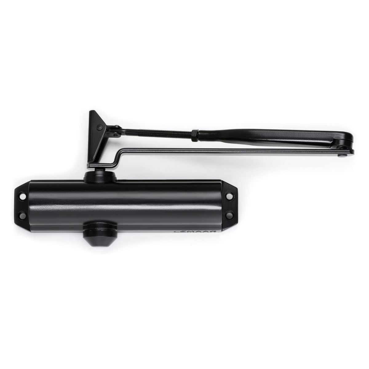 Lemaar Black Door Closer - Std Arm, Bc, Position Adj 2-4