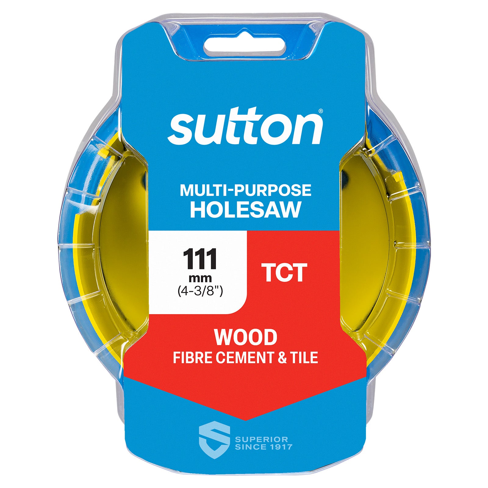 Sutton Tools Holesaw Tct Multi-Purp Hangpack 111Mm H1271110