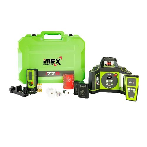 Imex i77R Red Beam Self-Levelling Rotating Laser LRX10 Receiver 012-I77R