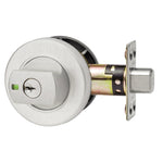 Lockwood Paradigm Deadbolt Round Rose Satin Chrome Universal Pack 005/B1LSCDP