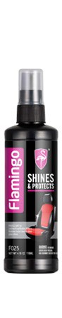 Flamingo Shines & Protects Protectant 118ml Vinyl Rubber Plastic F025