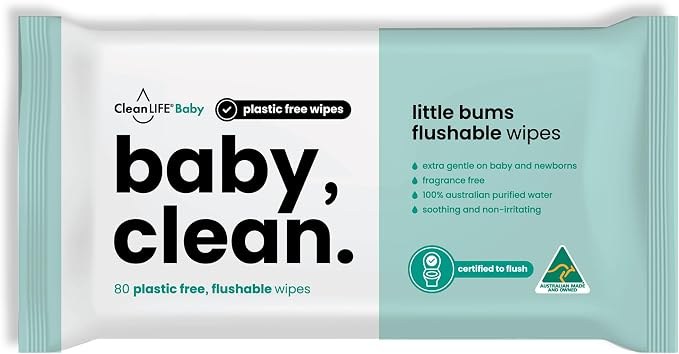 Clife Baby Clean Wipes 80PK CLS00079