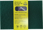Klingspor 359000 NPA 400 hand pad non woven 152 x 229 mm very fine dark green sleeve of 4 pads