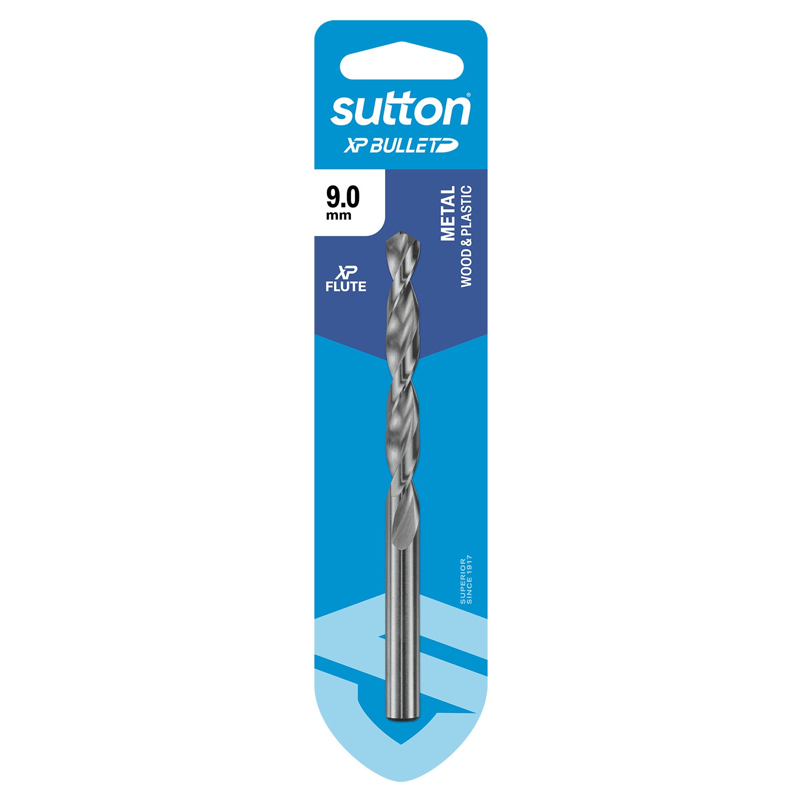 Sutton Tools Drill Jobber Hss Xp Bullet Carded 9.0Mm D220H0900
