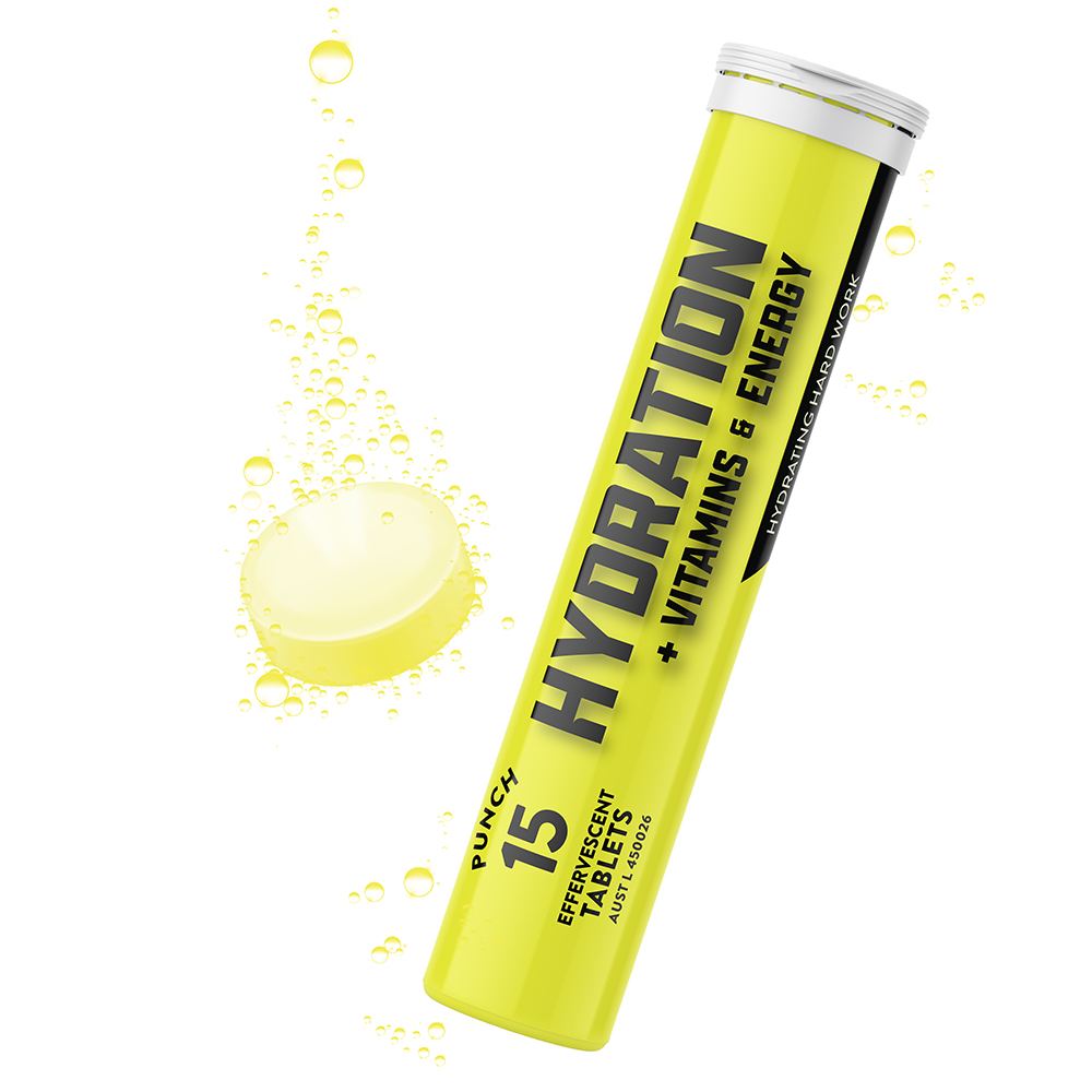 Thorzt Punch Effervescent Tablets - Hydration + Vitamins & Energy Punch
