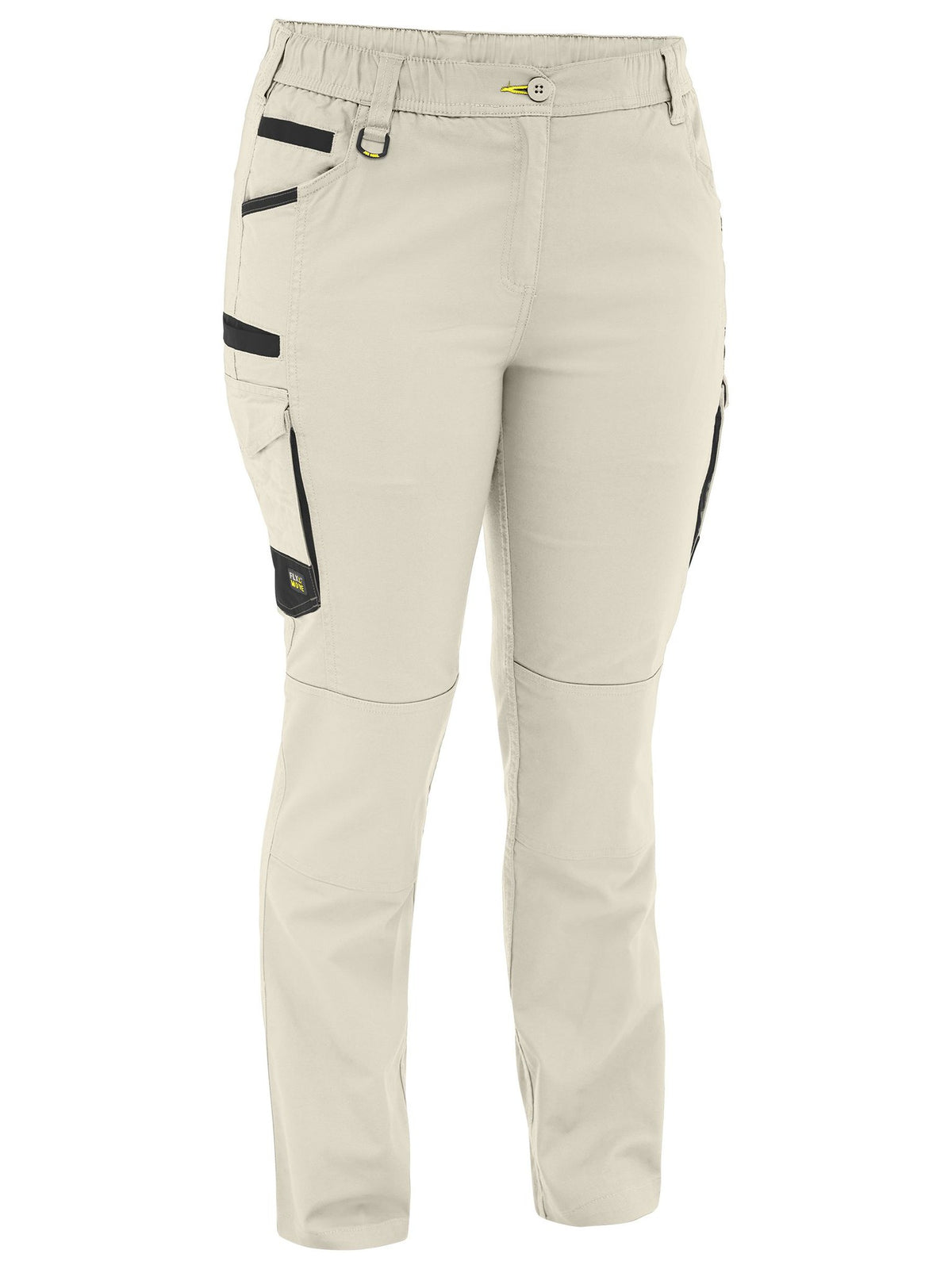 Bisley Workwear BPCL6338 Women's Stone 8 Flx & Move™ Stretch Canvas Elastic Waist Cargo Pants BPCL6338_BSTN8