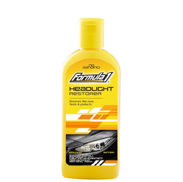 F1 Headlight Restorer & Sealant - 237 Ml