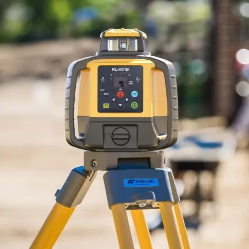 Topcon RL-HV2S Dual Grade Rotating Laser Dry Battery with Standard LS-80X Receiver 1051612-21
