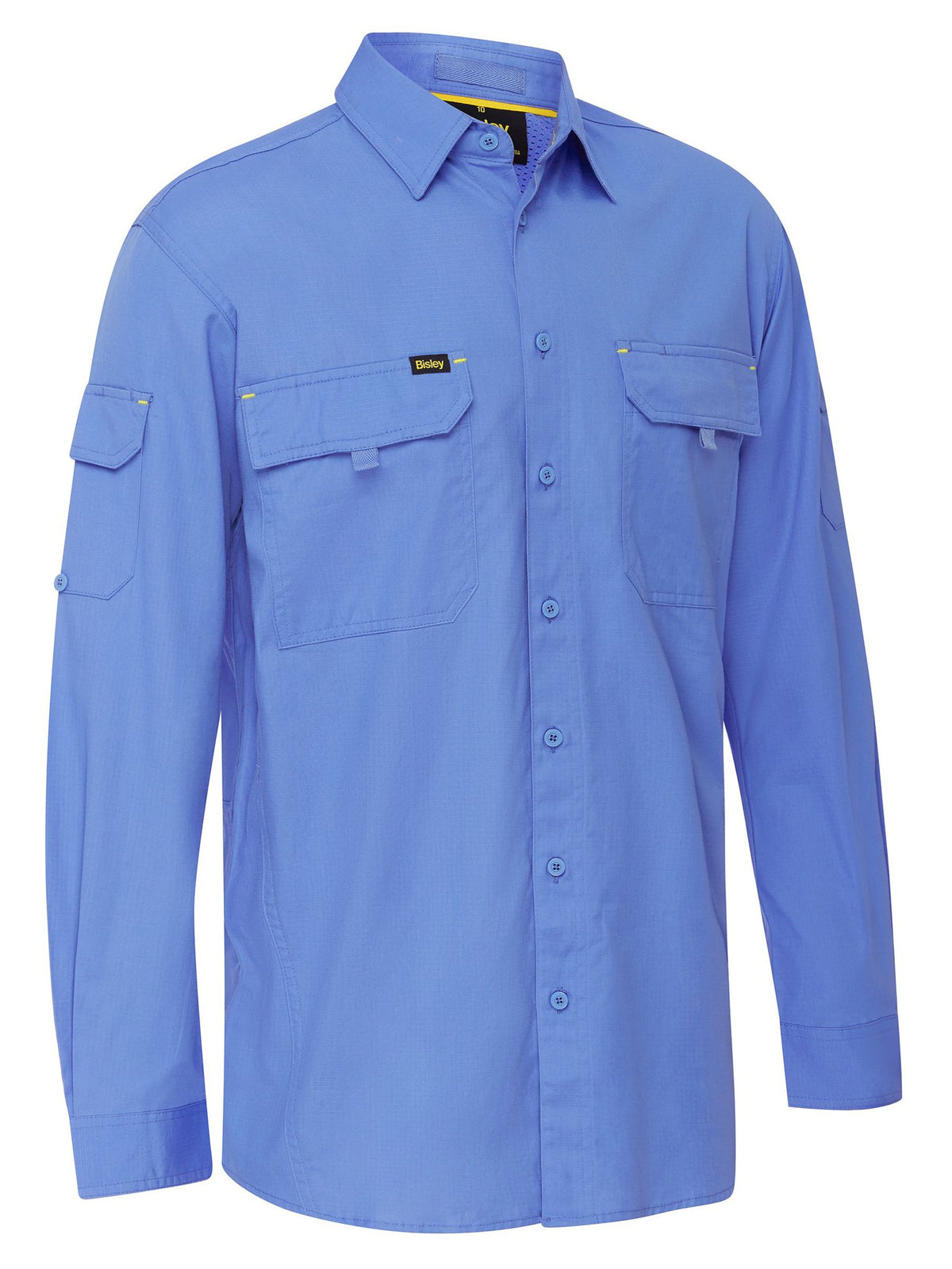 Bisley Workwear BS6414 Men's Blue S X Airflow™ Ripstop Shirt BS6414_BULTS