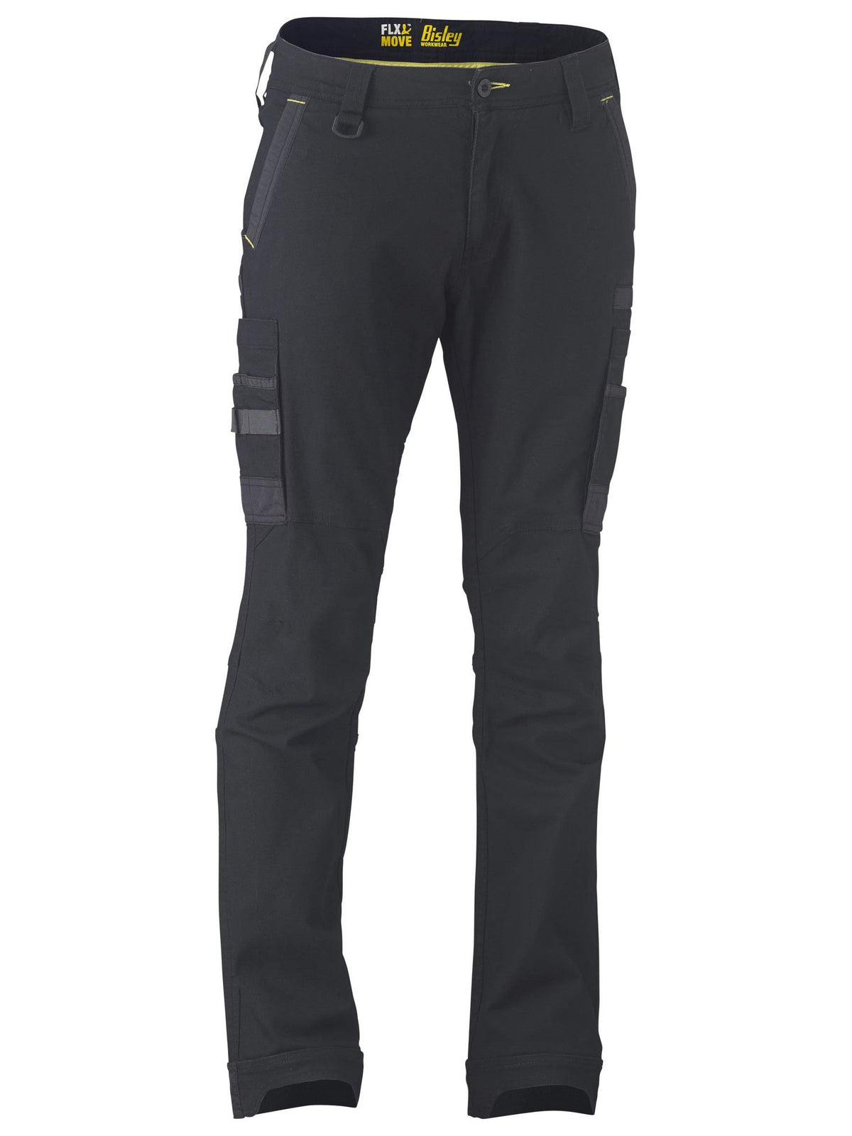 Bisley Workwear BPC6331 Men's Black 117 Flx & Move™ Stretch Utility Cargo Pants BPC6331_BBLKS17