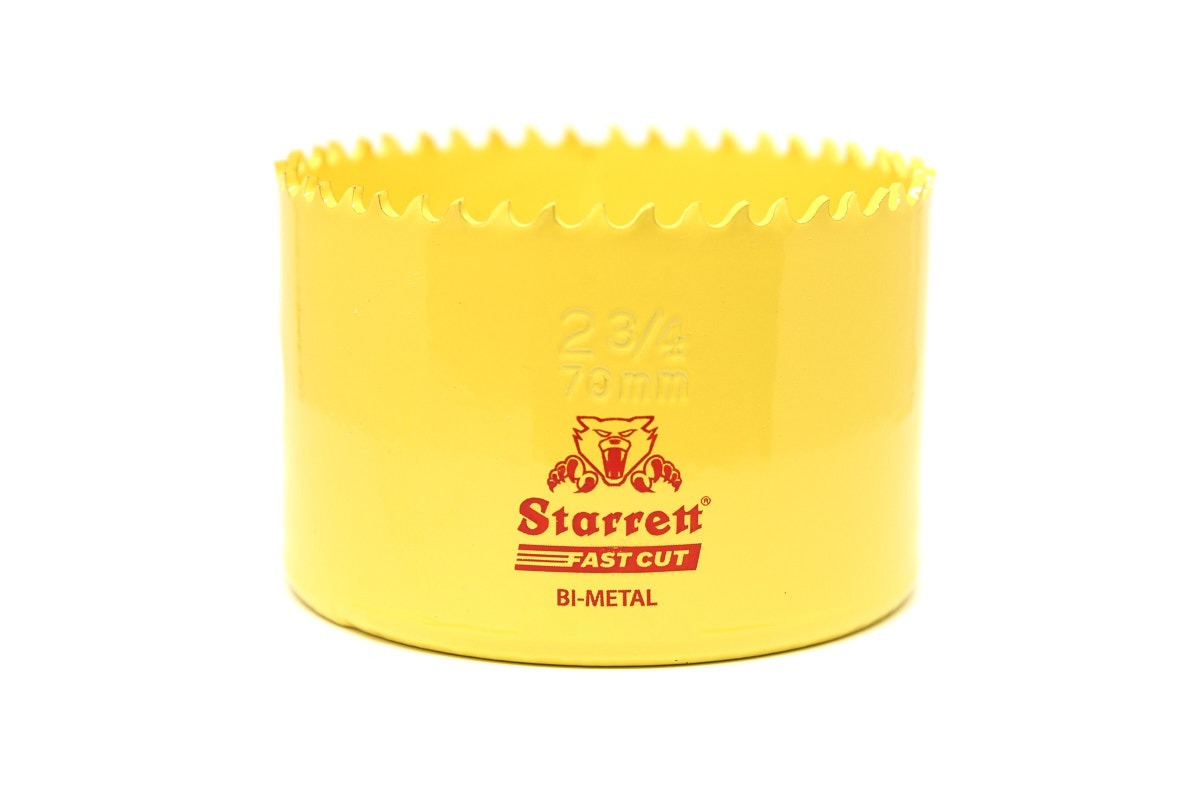 Starrett Constant Pitch Bi-Metal Hole Saw 70mm FCH0234