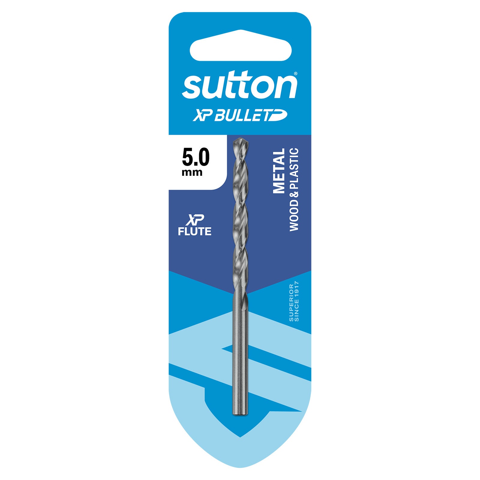 Sutton Tools Drill Jobber Hss Xp Bullet Carded 5.0Mm D220H0500