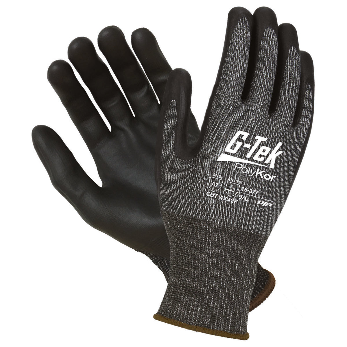 PIP Black Size 9 G-Tek Polykor X7 Platinum Cut F+ Glove