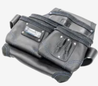 Ox Trade Black Leather 6 Pocket Tool Pouch OX-T265602