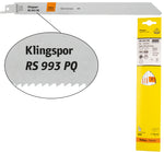 Klingspor 670359 RS 993 PQ 230mm x19mm x0.9mm jigsaw blade