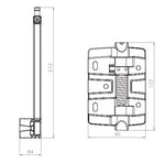 Trio Australia Top Pull Light Gate Kit (DPL1000MK3+DPH120) DPK1200MK3