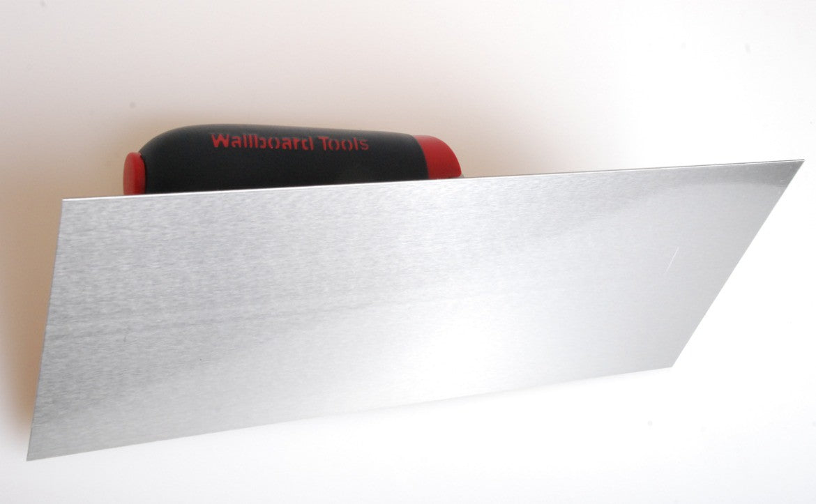 Wallboard Straight Trowel Rubber Handle Carbon Steel Wbt - 200 mm