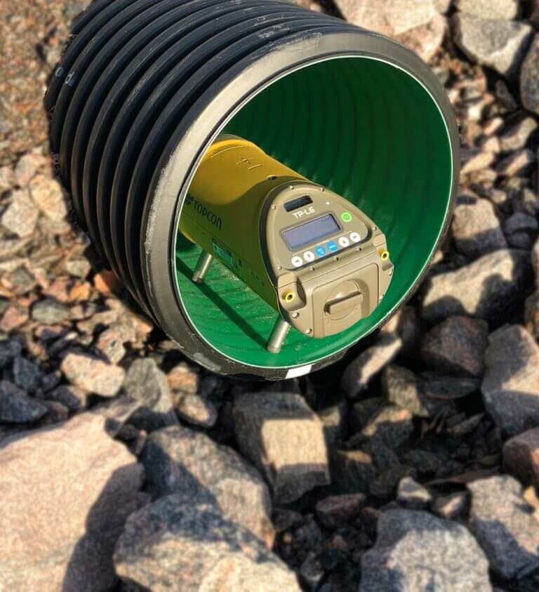 Topcon TP-L6WB Pipe Laser Red Beam 1034437-10