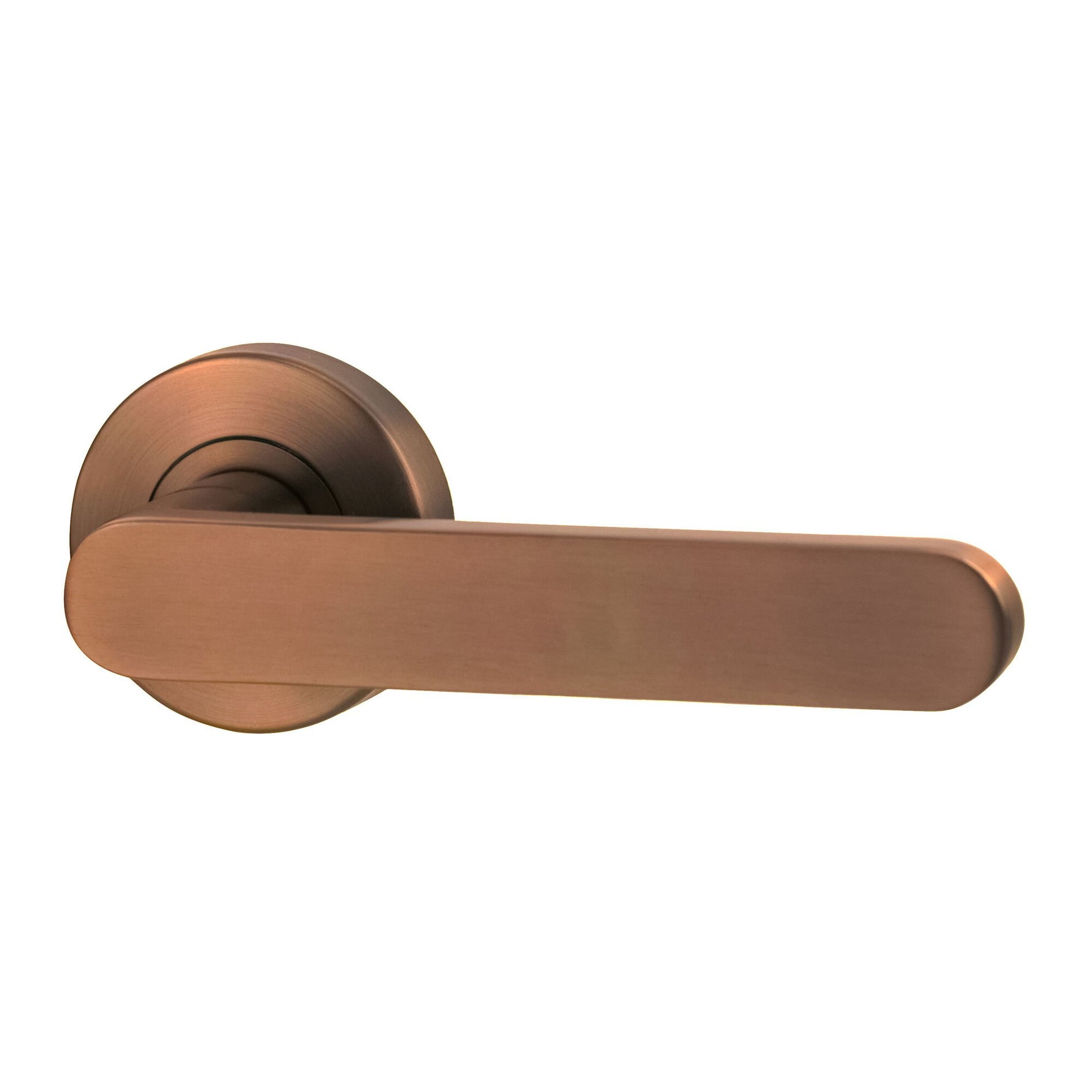 Lockwood Lever V3 Satin Bronze PVD Passage Set With Latch VIV1/V3BZPVD