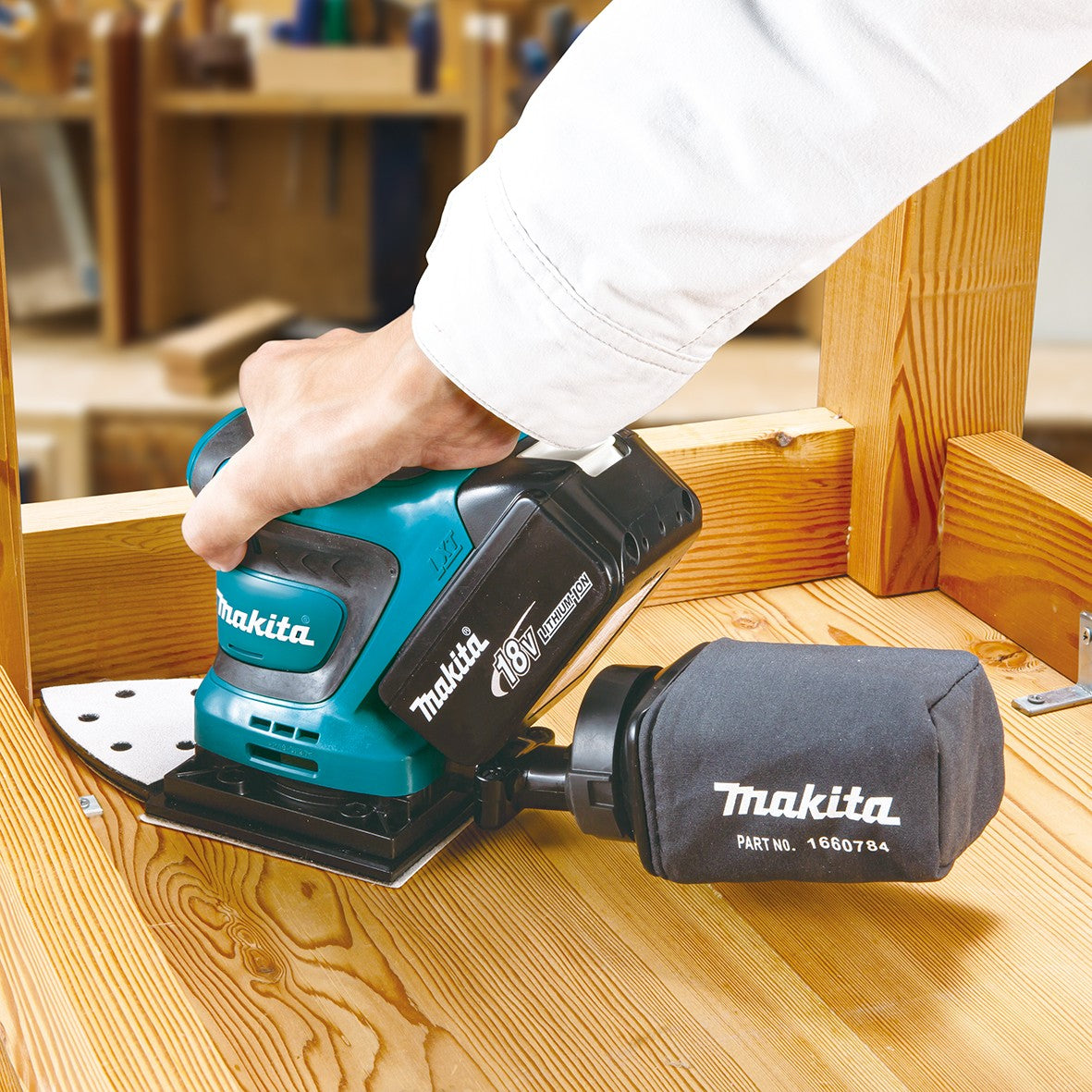 Makita 18V 1/4 Sheet Finishing Sander Skin DBO480Z
